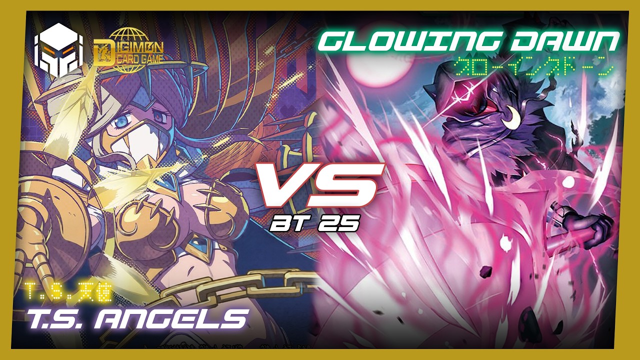 TS Angels vs Glowing Dawn [Digimon Card Game & TCG BT25] - YouTube
