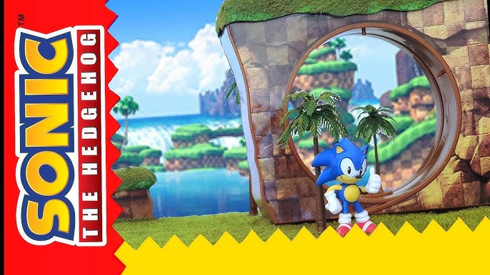 Sonic - Playset Green Hill Zone - Outros Jogos de Faz de Conta