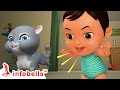 மியாவ் மியாவ் பூனைக்குட்டி எட்டி பார்த்தது | Tamil Rhymes for Children | Infobells