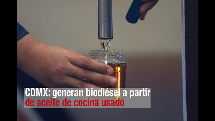 CDMX: generan biodiésel a partir de aceite de cocina usado