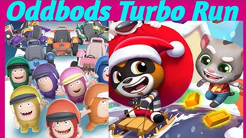 Oddbods Turbo Run All Boss Ghostbod, Alien, Oddbeard Gameplay whattagameplay, mobile games