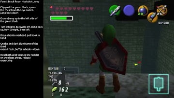 Forest Temple Block Room Hookshot Jump