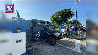 Balai polis diserang lelaki bertopeng