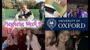 OXFORD UNIVERSITY FRESHERS WEEK PART 2! TOO MUCH WORK?!?