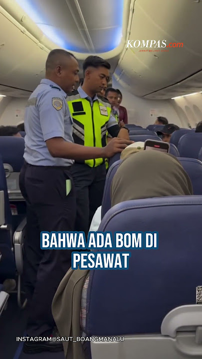 Viral! Penumpang Ngamuk, Ancam Ada Bom di Pesawat Lion Air