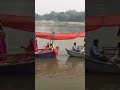 Boating at the yamuna