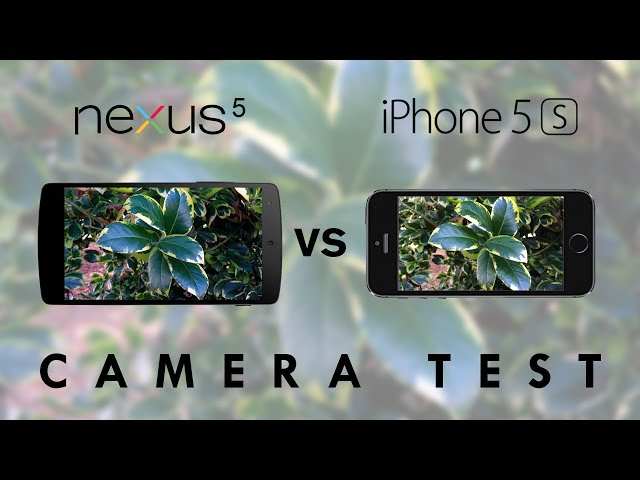 Nexus 5 vs iPhone 5s - Camera Test Comparison - YouTube
