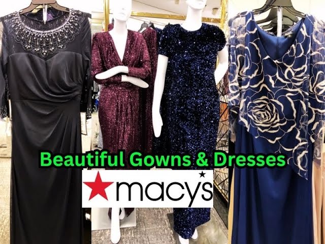 macy’s evening dresses