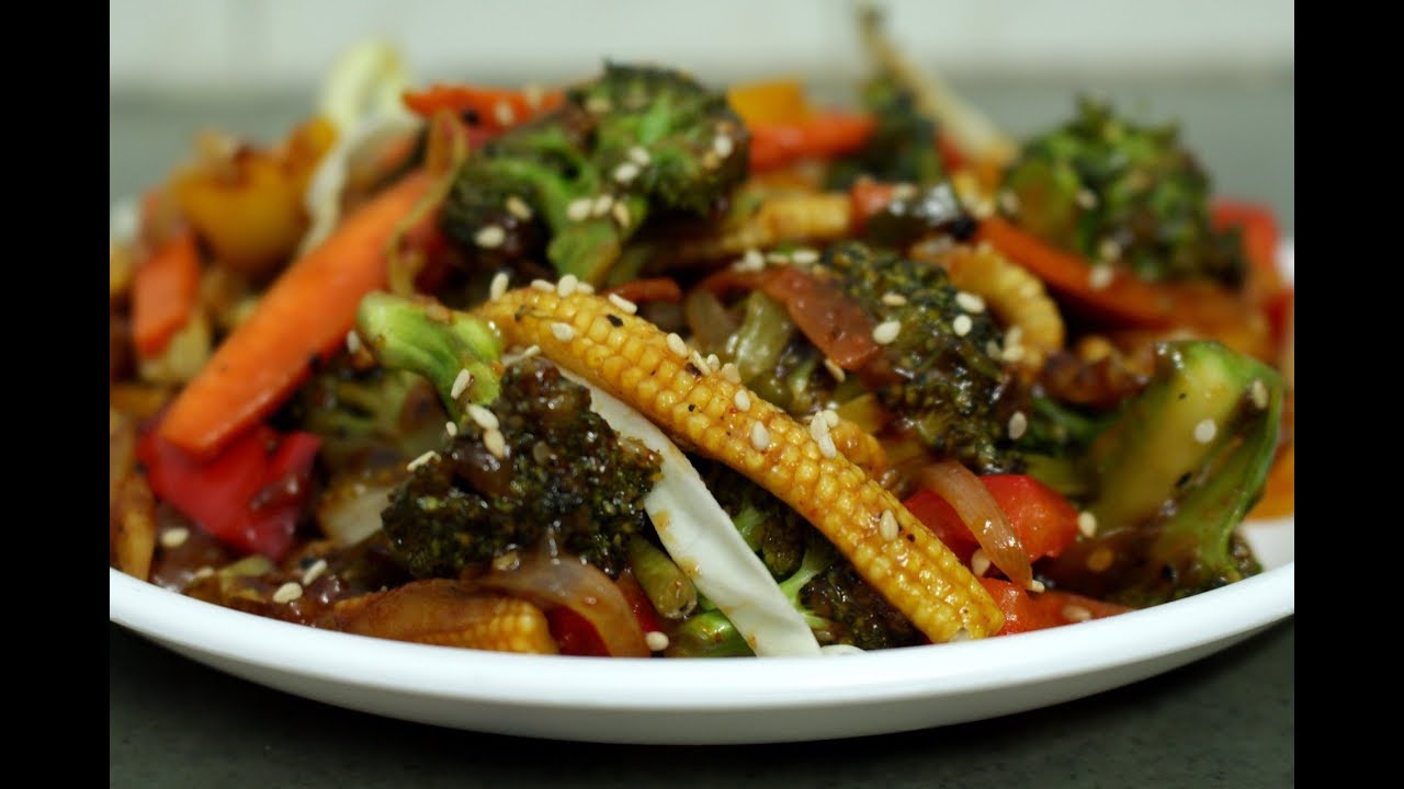 Healthy Stir Fried Vegetables Sauteed Vegetables YouTube
