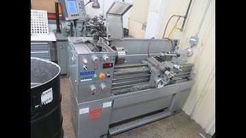 Sharp 1340VS Variable Speed Engine Lathe with Chucks and Steady Rest