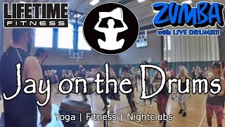 Jay on the Drums @ Lifetime Fitness | Bloomingdale, IL | Zumba with LIVE DRUMS