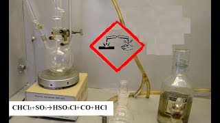 Синтез хлорсульфоновой кислоты