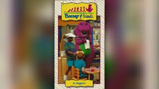 Barney & Friends: 1x21 Hi, Neighbor! (1992) - 1993 VHS