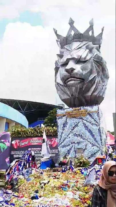 dulu kesini senang gembira sekarang kyak sedih ngelihatnya😭 #arema #kanjuruhan #malang