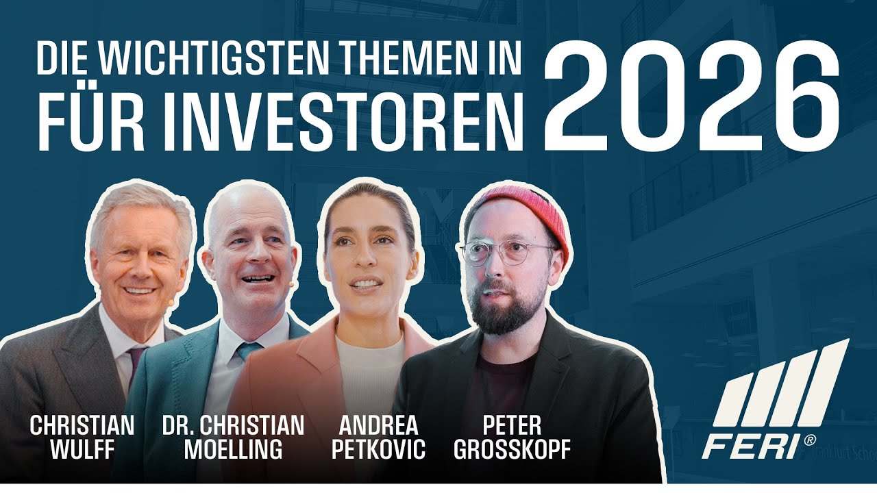 Politik treibt Märkte: Was sollten Anleger für 2026 wissen| FERI Jahresausblick | VLOG