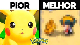 Qual dos Pokémon é o MELHOR GAME? - Pokémon Do PIOR ao MELHOR