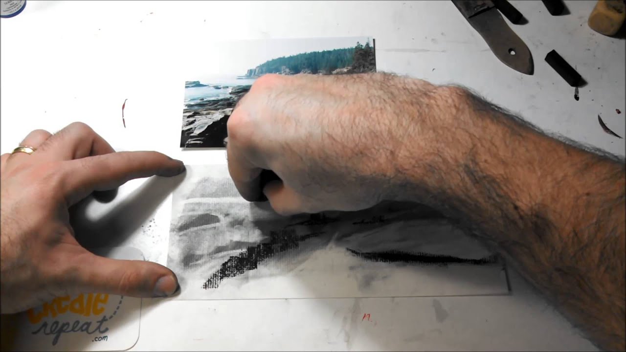 How to Draw with Vine and Compressed Charcoal by Smile Create ...