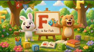 🐟 F IS FOR FISH! | Alphabet Learning for Kids