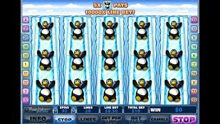 HuuGee Win !! Max Bet @ Penguin Vacation Slots Machine screenshot 2