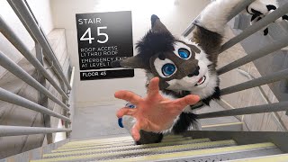 The Ultimate Challenge Fursuit 1000 Stairs Survival