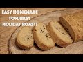 Easy homemade tofurkey holiday roast gluten free