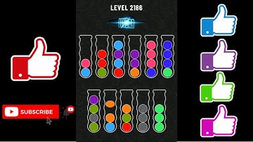Ball Sort Puzzle Level 2186