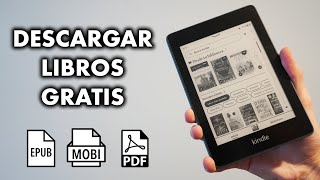 Golpe fuerte moco Polo Cómo DESCARGAR LIBROS GRATIS para tu KINDLE o EBOOK 📚(Miralo porque  funciona) - YouTube