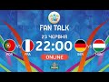 Португалія – Франція, Німеччина – Угорщина. ТРАНСЛЯЦІЯ МАТЧІВ. Вирішальні поєдинки групи F / FAN TAL
