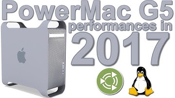 PowerMac G5 in 2017 with Ubuntu Mate 16.x
