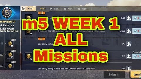 C1S3 M5 Royal Pass Week 1 all Missions Explain | C1s3 week 1 missions