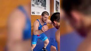 Thats how you finish wrestling practice on the Russian national wrestling team.