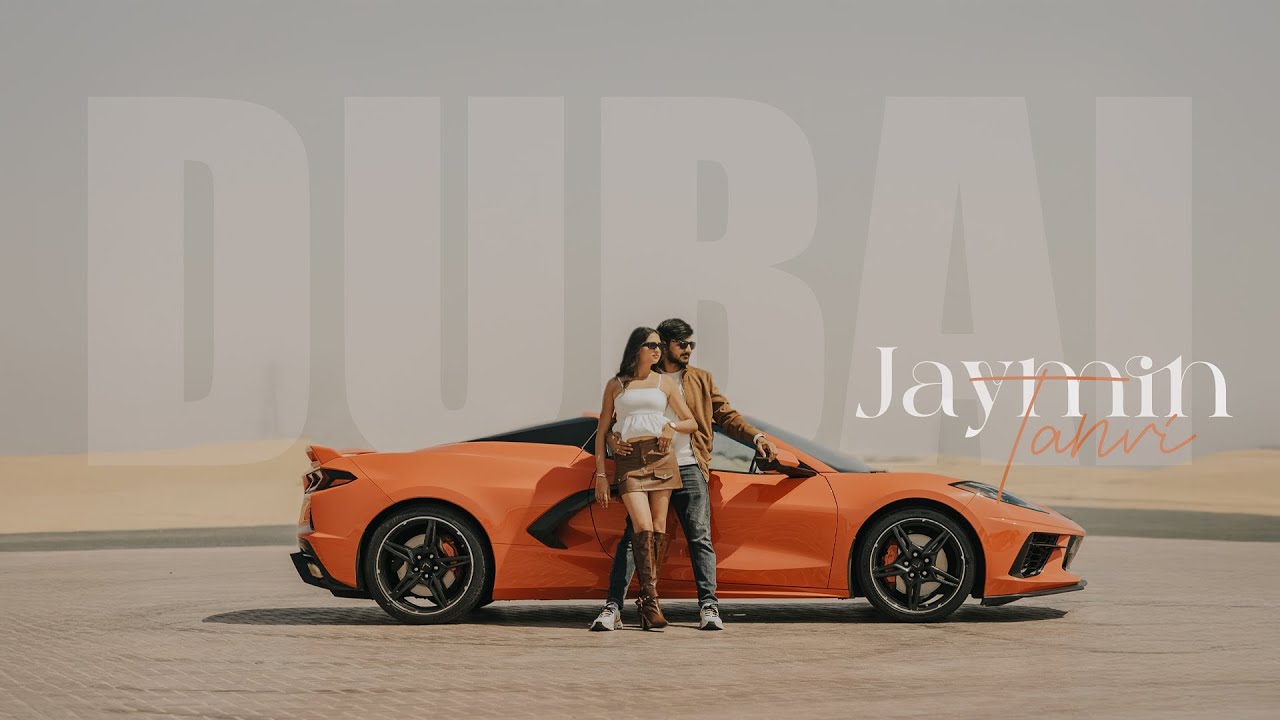 BEST DUBAI PRE WEDDING 4K 2025 | JAYMIN & TANVI | SPECIAL MOMENT PHOTOS