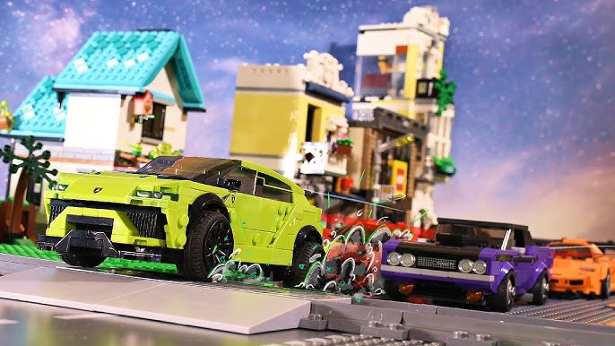 Lego Cars 2 : Spy Jet Escape Stop-Motion 