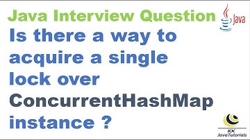 Is there a way to acquire a single lock over ConcurrentHashMap instance ?