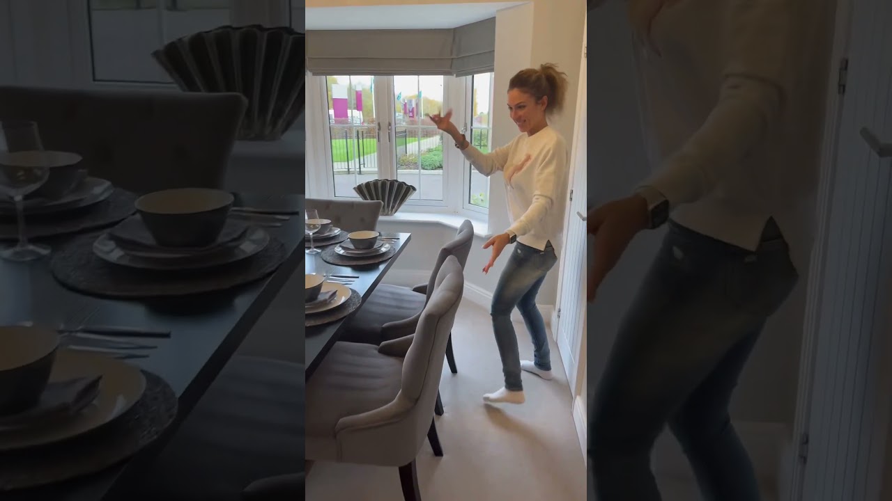 Formal dining room in the UK #realestate #ukhome #housetour #shorts