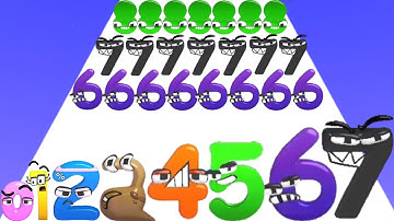 Merge Number Run - Number Master Gameplay Walkthrough Android iOS - Number Lore Math