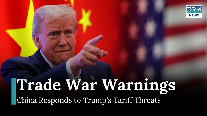 No One Wins a Trade War, Says Chinese Embassy After Trump's Tariff Threat | AC1B