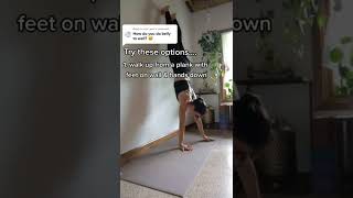 How To Get Into Belly 2 Wall Handstand.