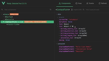 Edit data di component langsung dari Vue Developer Tools