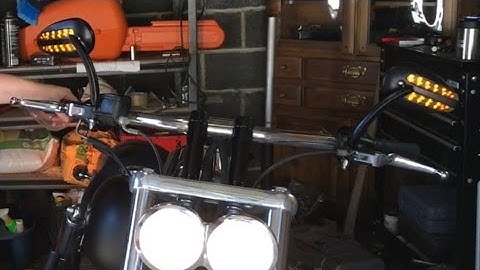 Harley LED Turn Signal Mirrors