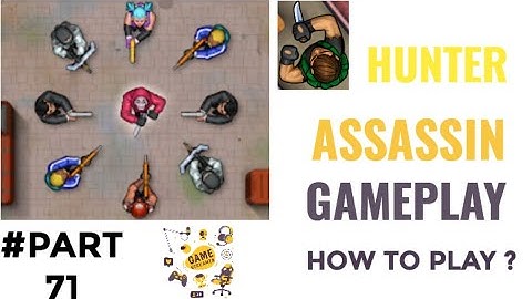 Hunter Assassin - Gameplay Walkthrough Part 1 Tutorial Levels 1-21 (iOS, Android GamePlay)#gaming