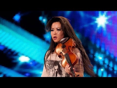 Violinist Analiza Ching - Britain's Talent 2012 audition - International version - YouTube