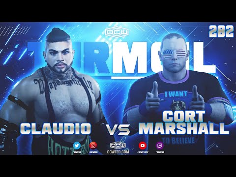 WWE 2K22 Online: CLAUDIO vs. Cort Marshall! - OCW Turmoil 282