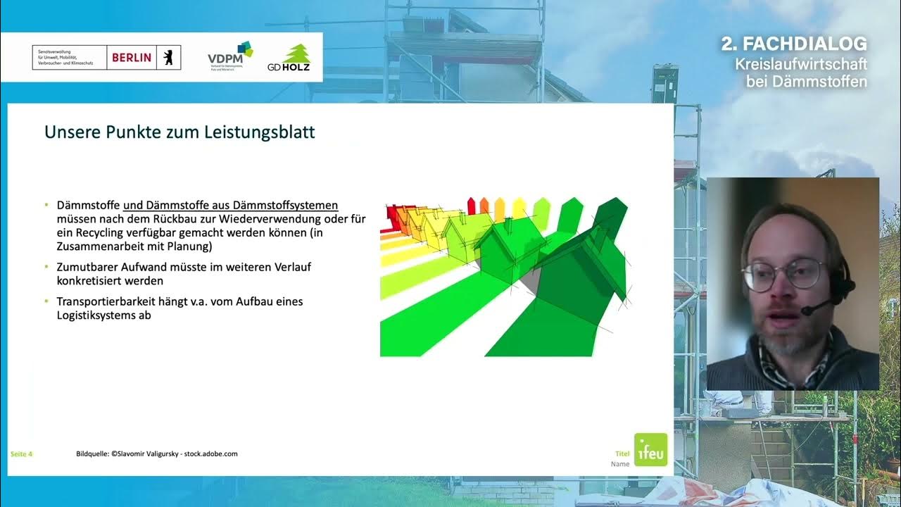 2. Fachdialog Joachim Reinhardt Verband für Dämmsysteme, Putz und