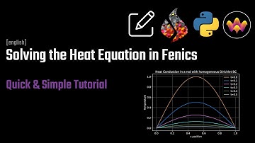 Fenics Tutorial: 1D Heat Conduction