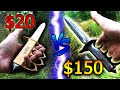 $20 vs $150 WW1 TRENCH KNIFE!