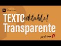 🏆Texto transparente (trazados compuestos)