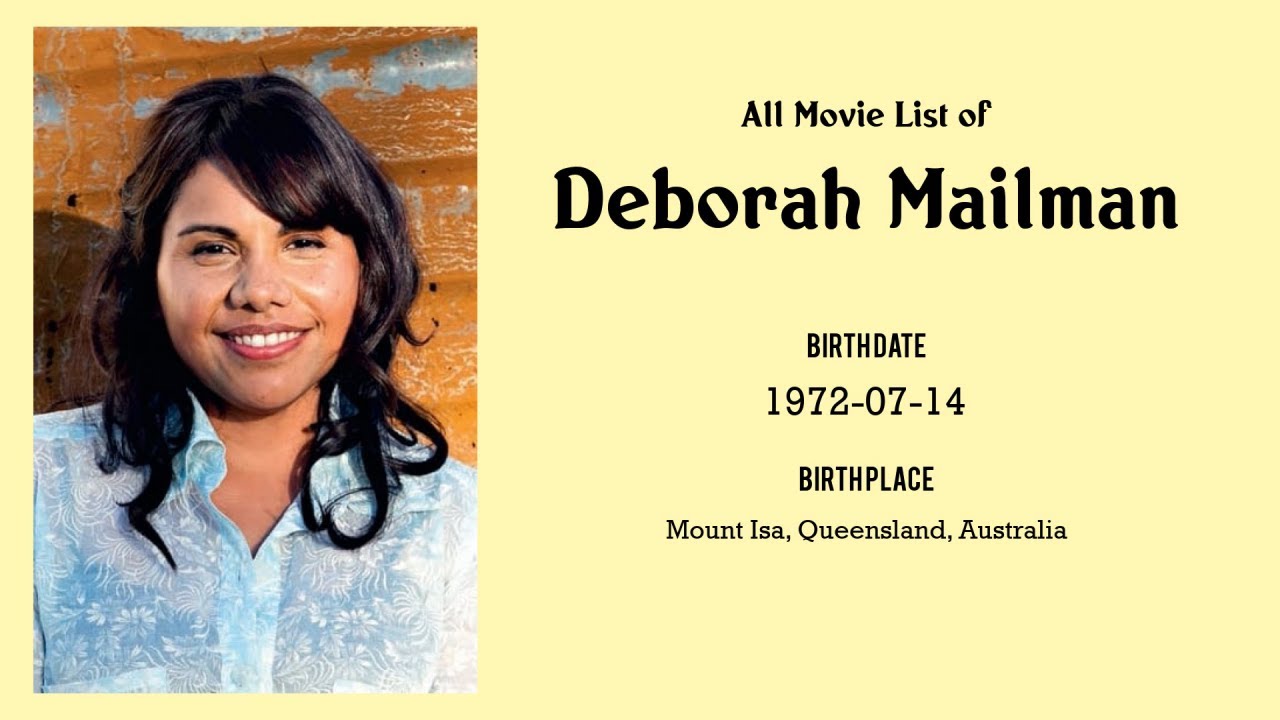 Deborah Mailman Movies list Deborah Mailman| Filmography of Deborah Mailman