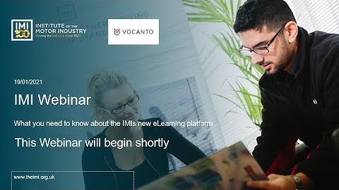 What you need to know about IMI’s new eLearning platform