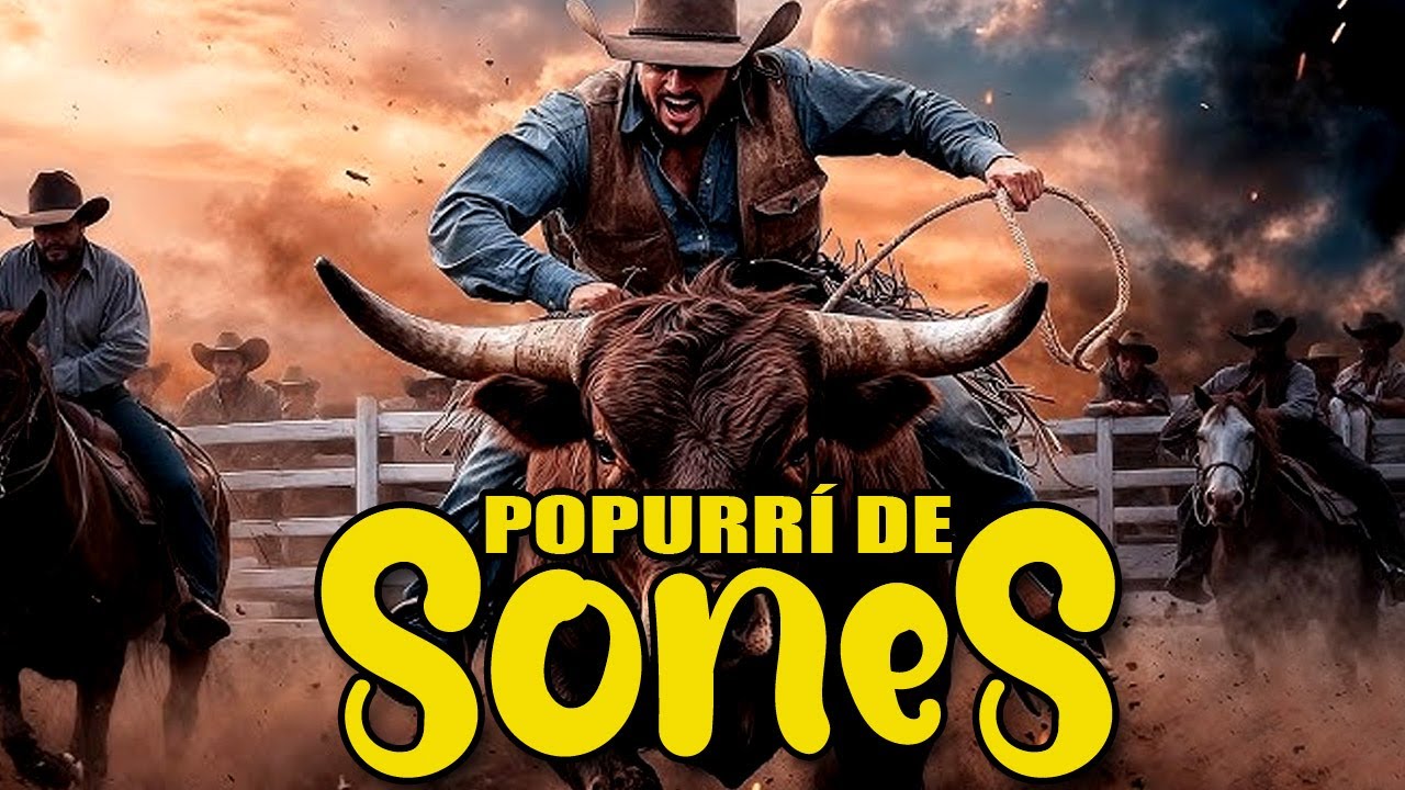 POPURRÍ DE SONES CON BANDA - Mix De Sones de Jaripeo